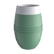 thumbnail image 1 of Vaso de café con aislamiento al vacío de silicona, taza de viaje, taza de café de doble pared, Verde, 1 of 8