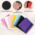 thumbnail image 3 of Uxcell 9 Pocket Trading Card Binder, PU Cover Card Collection Binder 360 Side Loading Card Binder Card Album Folder for TCG, Game Cards, Sports Cards(Red), 3 of 7