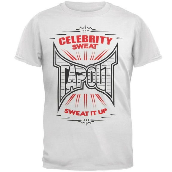 Tapout - Celebrity Sweat Inspiration Mens T Shirt White SM
