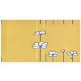 thumbnail image 2 of Spring Blooms on Yellow 12.4x10.6in PVC Round Ring Binder, D-Ring 3-Hole, Metal Clip, 200 Sheets, 2 of 10