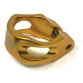 thumbnail image 3 of AEST Anodized Aluminum Alloy Bike Seat Saddle Clamp in 31.8mm and 34.9mm (34.9mm, Gold), 3 of 5