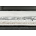 thumbnail image 4 of Dark Light Grey Modern Straps Design Area Rug Tapis 2x3, 3x10, 4x5, 5 x 7, 8x10, 9 by 12 feet For Living Dining Room Bedroom Patio Hallway, 4 of 7