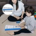 thumbnail image 1 of PAMINGONO 1 Set Kids Xylophone With Mallets Rectangular Shape White Color Iron Wood Material For Beginners, 1 of 8