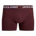 thumbnail image 3 of JACK&JONES Boxers para hombre, paquete de 10 - JACTIMOTHY SOLID TRUNKS 10 PACK, boxers, algodón elástico Negro/Gris/Verde/Rojo M (Medium), 3 of 7
