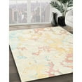 thumbnail image 2 of Ahgly Company Indoor Rectangle Contemporary Brown Abstract Area Rugs, 5' x 7', 2 of 6