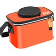 thumbnail image 1 of Fishing Bucket, Foldable & Portable Fishing Bait Storage, Fish Container with Live Aeration Multi-Functional Hole, Bait Fish, 1 of 9