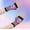 G, variant on Personalized Y2K Skull and Love Embroidered Striped Gloves - Trendy One Size Fits All Accessory for Girls