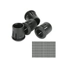 thumbnail image 4 of 200PCS 8mm LED Lamp Holders Plastic Light Bulb Socket Clip Indicator Mount Holder Black, 4 of 14