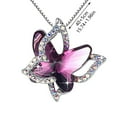 thumbnail image 2 of Up to 65% off amlbb Necklaces for Women Ladies Crystal Butterfly Necklace Multicolor Fashion Pendant Necklace Pendant Necklace, 2 of 2