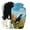 Blue Urn -8, variant on JAGASY Crow Urn for Ashes Adult Male, Dark Teal Small Urns for Human Ashes Keepsake, Wooden Landscape Decorative Urns for Parents, Mini Cremation Urn for Mom & Dad, (3 Inch)