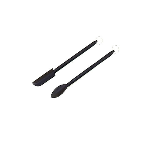 

Mini Silicone Spatula Set Makeup Spatula Thin Jar Scraper For Kitchen New Handle Telescopic Small Spatulas