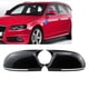 thumbnail image 3 of Car Side Door Mirrors Cover Auto Rearview Mirror Cap for A4 A5 B8 A3 8P A6 C6(Carbon ), 3 of 5