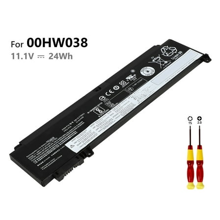 00HW038 Battery for Lenovo ThinkPad T460S T470S Series 00HW025 SB10F46460 Replacement