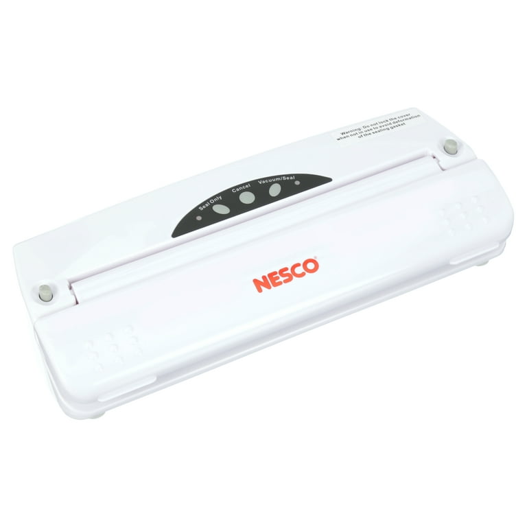 Nesco VS-01 White Vacuum Food Sealer - 9913232