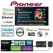 Pioneer AVH-4100NEX CD DVD Receiver w/ SXV300V1 SiriusXM Satellite Radio