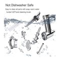 thumbnail image 5 of Metal Meat Grinder Attachments For Kitchen Aid,maxant Durable Metal Sausage Stuffer Attachment, 5 of 5