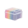 thumbnail image 2 of Transparent 5x7 Inch Multi-Purpose Storage Organizer Box - Durable New Material Container for Photos, Small Parts, Hardware, Seeds, and Cables with Portable, Classified Design for Home, Office, and, 2 of 5