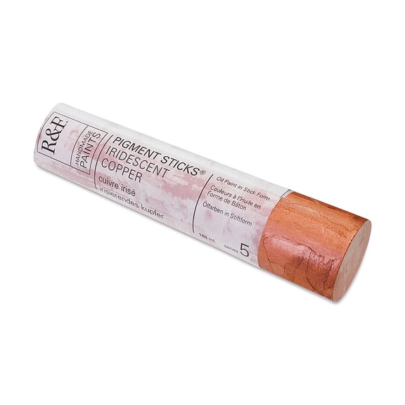 R&F Handmade Paints 2286 Oil Pigment Stick 188ml Iridescent Copper