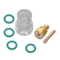 thumbnail image 1 of Linterna de 7 Piezas Sunnimix Soldadura TIG Lente de Gas Rechoncho, 1 of 8