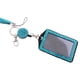 thumbnail image 5 of 2x Porta Credenciales de Identificación Vertical con Cordón Estuche para Collar de Carga Azul + Rosa, 5 of 7