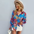 thumbnail image 5 of Blouses for Women Fashion, Women’s Long Sleeve Tops Casual Loose Blouses T Shirts S-XL, 5 of 6