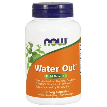 Now Foods Water Out - 100 Vcaps, Pack of 2 (Best Out Of Waste)