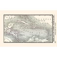 thumbnail image 3 of Alden 18x13 Black Modern Framed Museum Art Print Titled - West Indies Central America - Alden 1886, 3 of 5