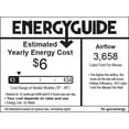 thumbnail image 7 of 3 Blade Ceiling Fan With Light Kit In Contemporary Style-13 Inches Tall And 60 Inches Wide Minka Aire Fans F868l-Sbr/Whf, 7 of 7
