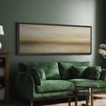 thumbnail image 3 of Large Framed Canvas Wall Art Abstract Landscape Print for Living Room Decoration - 60"x20" Black Framed, 3 of 8