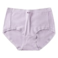thumbnail image 2 of Limited Stock,Medium-Waist Underwear, Solid Color, Soft棉材质, Breathable, For Daily, Comfortable Fit, Seamless Design Effortlessly Chic|Nylon,Spandex,Coffee,Sopatenor, 2 of 5