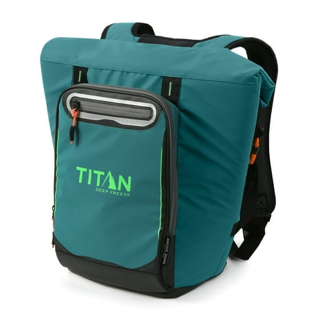 Titan by Arctic Zone™ 20 Can Rolltop Backpack Cooler - Pine