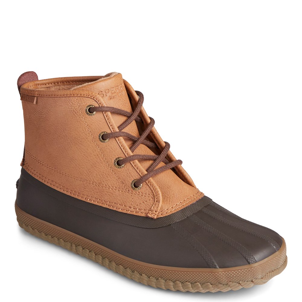 sperry men's breakwater duck boots black
