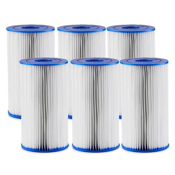 Bestway 58095E Type IV or Type B Filter Pump Replacement Cartridge (6 Pack)
