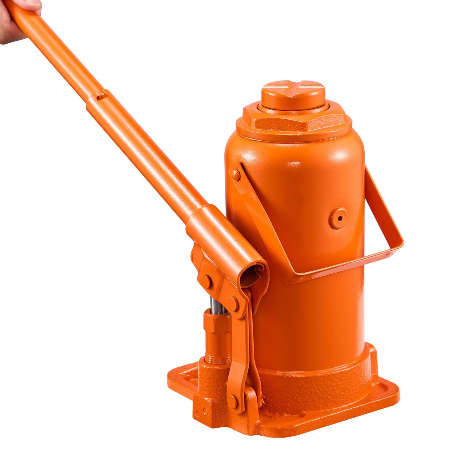 CAFORKP 20 Ton Hydraulic Bottle Jack, 44092 lbs Capacity, 8.9-17.1 Inch Lift Range, Heavy Duty Welded Design for Cars, SUVs, Pickups, Agricultural Equipment & House Lifting - Orange