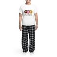 thumbnail image 5 of CafePress - I Love Donuts! Men's Light Pajamas - Men's Light Loose Fit Cotton Pajama Set, 5 of 7