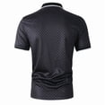 thumbnail image 5 of Fnnxeal Mens Polo Shirts Casual Golf Collared Short Sleeve Solid Summer Black Polo Shirts for Men Size M, 5 of 5