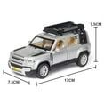 thumbnail image 2 of Simulation Alloy Die Cast Mini Car Model Toy Cars 1:32 for Land Defender 2020 Alloy Off-Road Cars Model for Collectionchildren's Toy Gifts Best Gift for Adult Kids Children Figure, 2 of 3