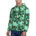 thumbnail image 3 of Sigee Sea Turtle for Men's Pullover Hoodie Sweatshirts Adult Casual Long Sleeve Sweatshirts ,Sizes S-4XL-Small, 3 of 7