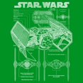 thumbnail image 2 of Boys Star Wars TIE Fighter Schematic T Shirt, 2 of 4