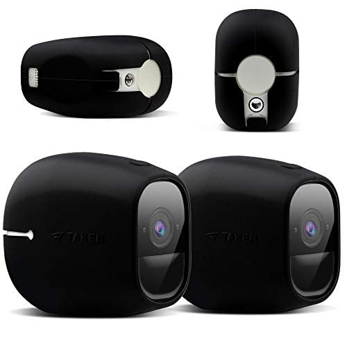 Black Tectra Set of 3 Skins Covers Protection for Arlo Pro and Arlo Pro 2 Mible Smart Security Camera Accessories 