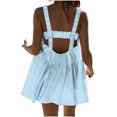 thumbnail image 4 of Dwaogom Women Tennis Dress Sleeveless Workout Mini Dress with Built in Bra and Shorts Cut Out Athletic Outfits, 4 of 8