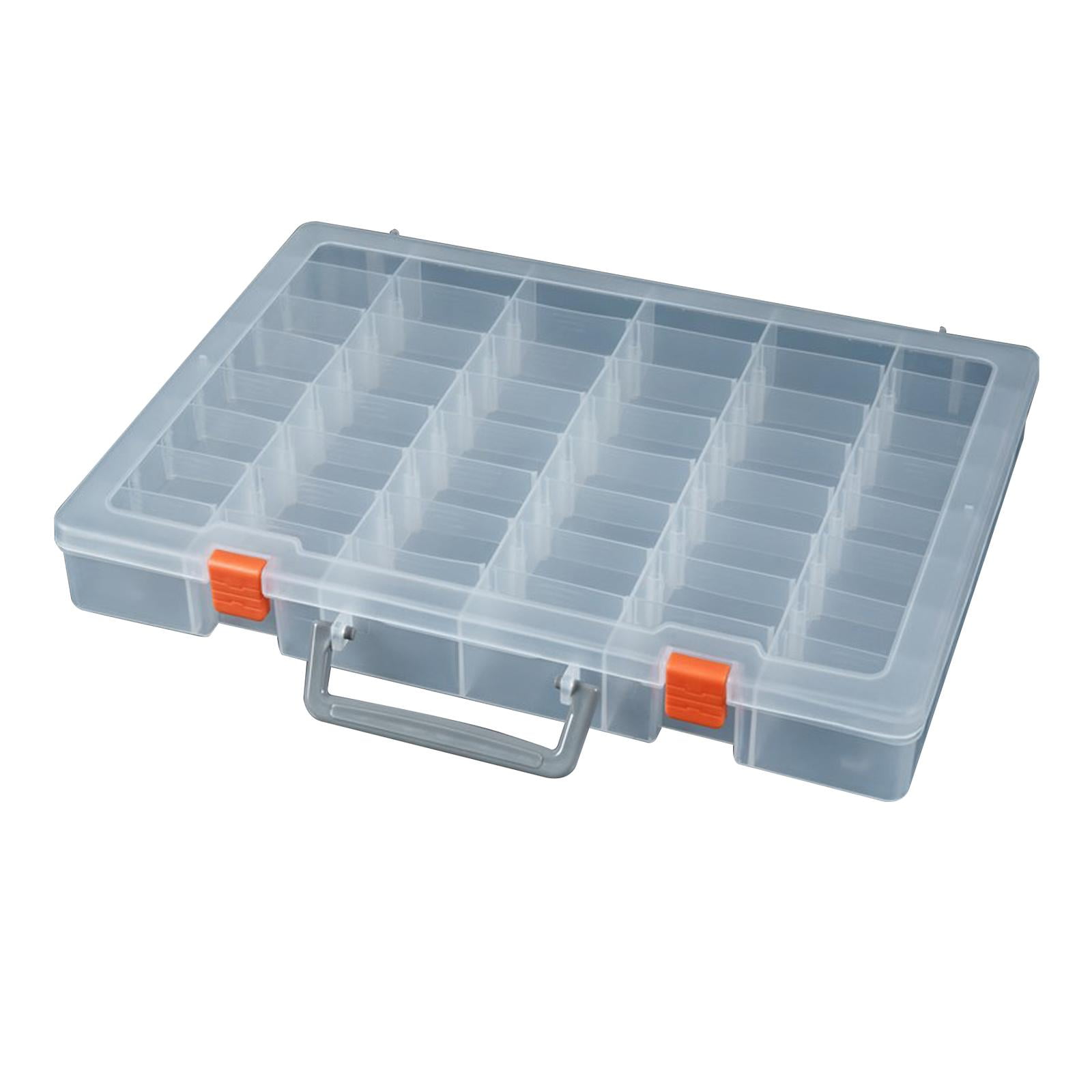 simhoa 48 Grids Toy Storage Box Toy Organizer Dustproof Portable
