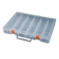 thumbnail image 1 of veasfak 48 Grids Toy Storage Box Toy Organizer Dustproof Portable Storage Boxes for Mini Clear, 1 of 9