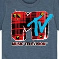thumbnail image 3 of MTV Logo - Grunge Plaid - Toddler And Youth Short Sleeve Graphic T-Shirt, 3 of 5
