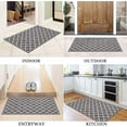thumbnail image 7 of Ileading Rubber Backing Gray Runner Rug, 31"x 47", 7 of 7