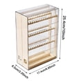 thumbnail image 7 of yotijay Jewelry Display Rack Large Capacity Multi Layer for Store Home Decor Dresser Beige, 7 of 7