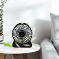 thumbnail image 4 of Clearance Under $5!Yyuenw Small Desk Fan, 3 Speeds 360° Rotation Adjustable - Touch switch USB Charging and Battery Operated Fan for Home or Office Travel, 4 of 5