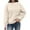 Beige, variant on biudgviw Womens Fashion Sweatshirt Soft Stretch Crewneck Solid Oversized Hooded Sweatshirt Warm Long Sleeve Pullovers