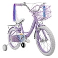 thumbnail image 1 of Bicicleta Infantil Little monkey Morada Rodada 16 Con Canasta, 1 of 4