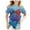 Blue, variant on Gerichy Girls Short Sleeve T Shirts Girls Crew Neck Graphic Print Summer Short T-Shirts for Girls Independence Day Print Girls Summer Crewneck Tee Casual Fit Basic Graphic Print Shirts
